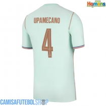 Camisa de time de futebol França Dayot Upamecano #4 Replicas 2º Equipamento Mundo 2026 Manga Curta